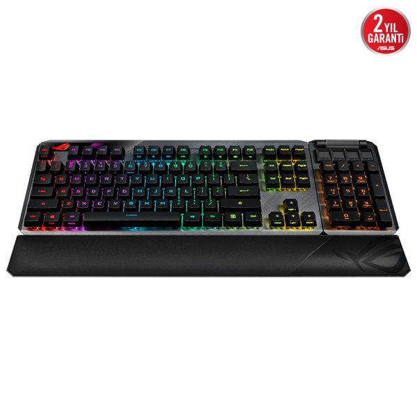 Asus Rog Claymore Ii Moduler Tkl Rx Red Switch Rgb Kablosuz Ingilizce Mekanik Gaming Klavye 8