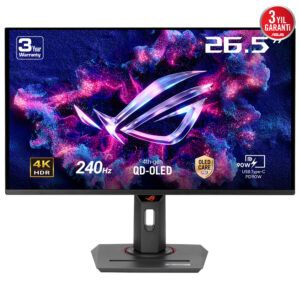 Asus Rog Strix Oled Xg27ucdmg 26 5 Inc 240hz 0 03ms 4k Uhd Adaptive Sync Qd Oled Pivot Gaming Monitor 2