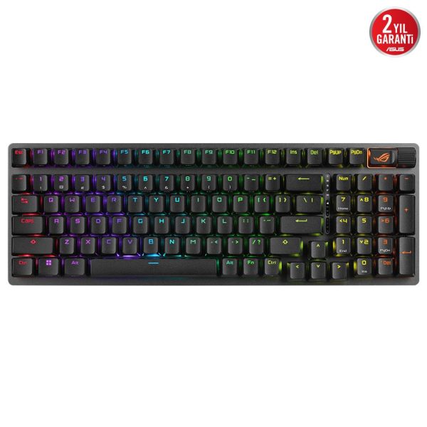 Asus Rog Strix Scope Ii 96 Wireless Rog Rx Red Switch Rgb Kablosuz Ingilizce Mekanik Gaming Klavye 5