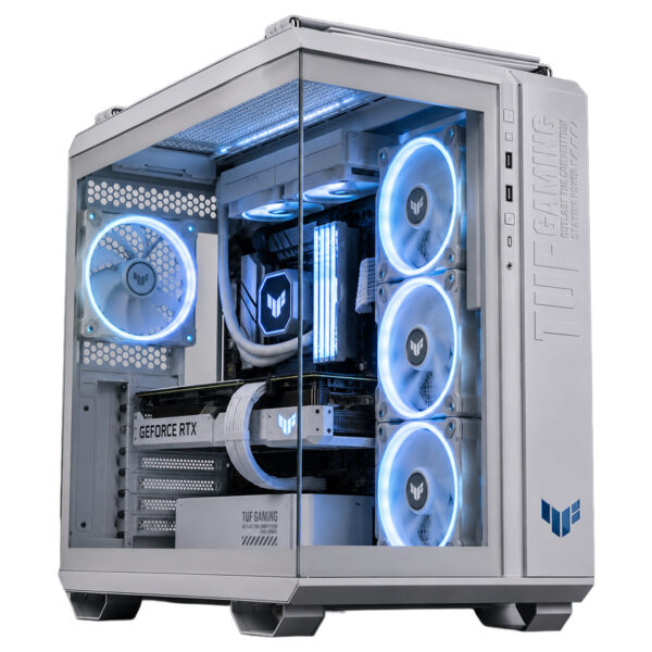 Asus Tuf Gaming Gt502 Horizon Argb Beyaz Mesh Temperli Cam Usb 3 2 Mid Tower Atx Gaming Kasa T2