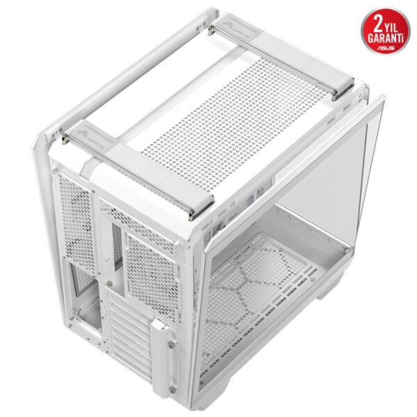 Asus Tuf Gaming Gt502 Horizon Beyaz Mesh Temperli Cam Usb 3 2 Mid Tower Atx Gaming Kasa F12