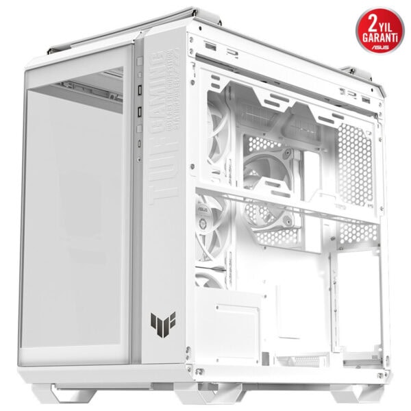 Asus Tuf Gaming Gt502 Horizon Beyaz Mesh Temperli Cam Usb 3 2 Mid Tower Atx Gaming Kasa F17