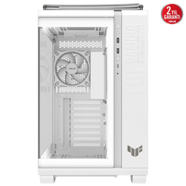 Asus Tuf Gaming Gt502 Horizon Beyaz Mesh Temperli Cam Usb 3 2 Mid Tower Atx Gaming Kasa F4
