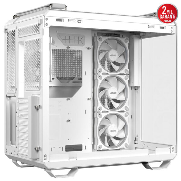 Asus Tuf Gaming Gt502 Horizon Beyaz Mesh Temperli Cam Usb 3 2 Mid Tower Atx Gaming Kasa F9