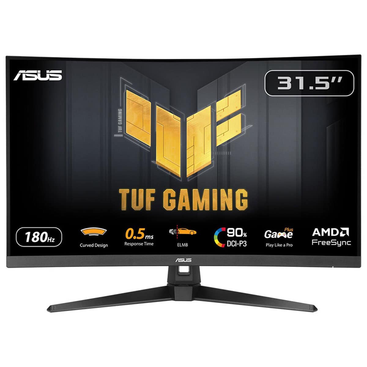 Asus Tuf Gaming Vg32wq3b 31.5 Inç 180hz 0.5ms 2k Qhd Adaptive Sync Fast Va Kavisli Gaming Monitör 1