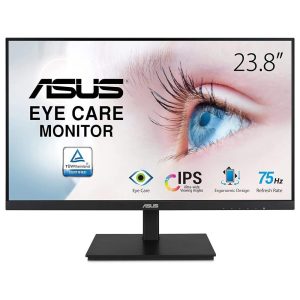 Asus Va24dqsb 23 8 Inc 75hz 5ms Full Hd Adaptive Sync Ips Pivot Monitor 1