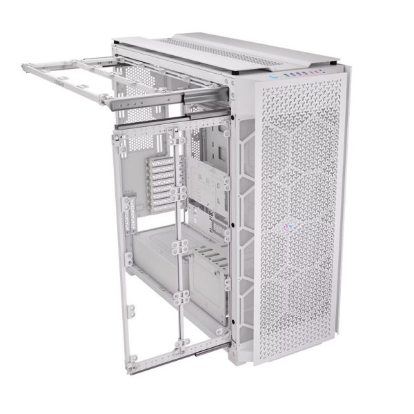 Corsair 9000d Rgb Airflow Mesh Temperli Cam Usb 3 0 Super Tower E Atx Beyaz Gaming Kasa Cc 9011274 Ww 3