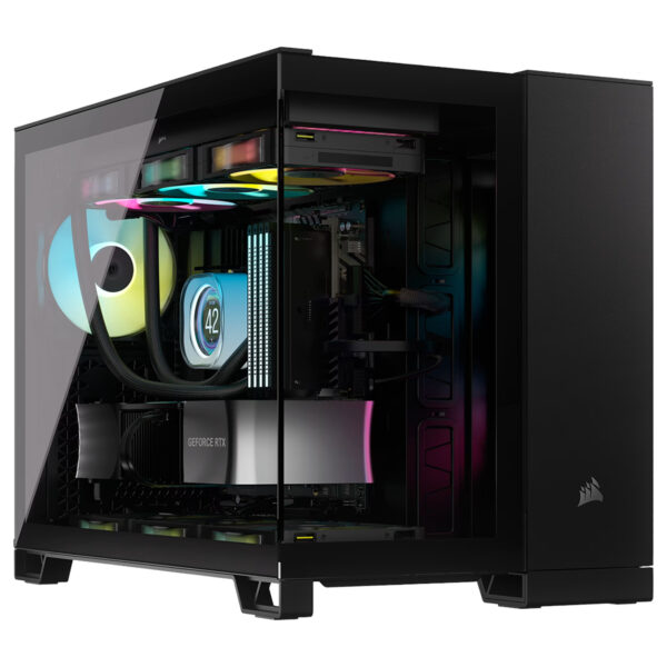 Corsair Icue Link 2500x Rgb Temperli Cam Usb 3 2 Mid Tower Matx Gaming Kasa Cc 9011267 Ww T2