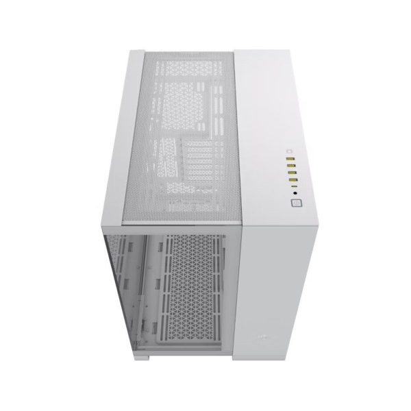 Corsair Icue Link 6500x Rgb Mesh Temperli Cam Usb 3 2 Mid Tower E Atx Beyaz Gaming Kasa Cc 9011270 Ww 3