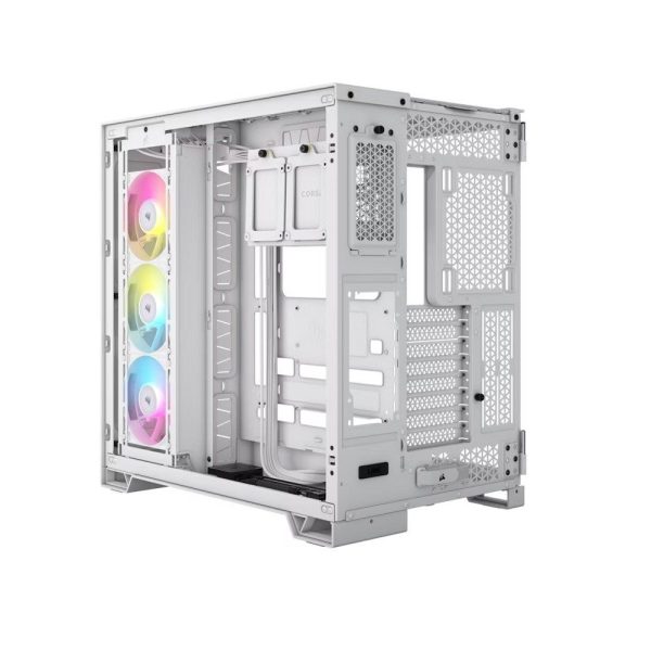 Corsair Icue Link 6500x Rgb Mesh Temperli Cam Usb 3 2 Mid Tower E Atx Beyaz Gaming Kasa Cc 9011270 Ww 4