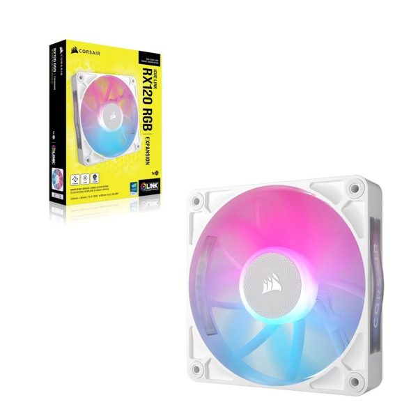 Corsair Icue Link Rx120 Rgb 120mm Beyaz Kasa Fani Co 9051021 Ww 4