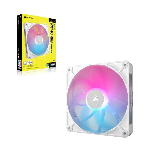 Corsair Icue Link Rx140 Rgb 140mm Beyaz Kasa Fani Co 9051023 Ww 4
