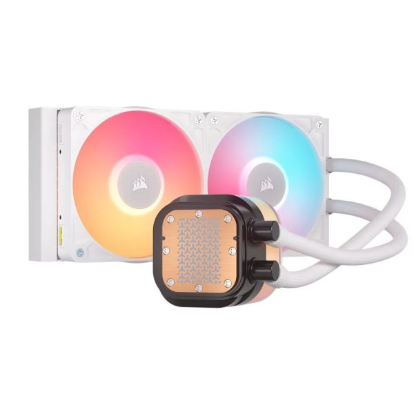 Corsair Icue Link Titan 240 Rx Lcd Rgb 240 Mm Intel Amd Uyumlu Beyaz Islemci Sivi Sogutucu Cw 9061025 Ww 2