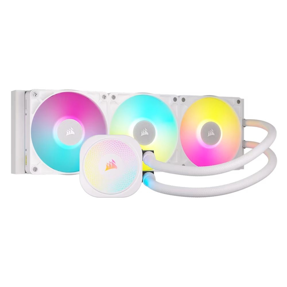 Corsair Icue Link Titan 360 Rx Rgb Aio 360 Mm Intel Amd Uyumlu Beyaz Islemci Sivi Sogutucu Cw 9061021 Ww 1