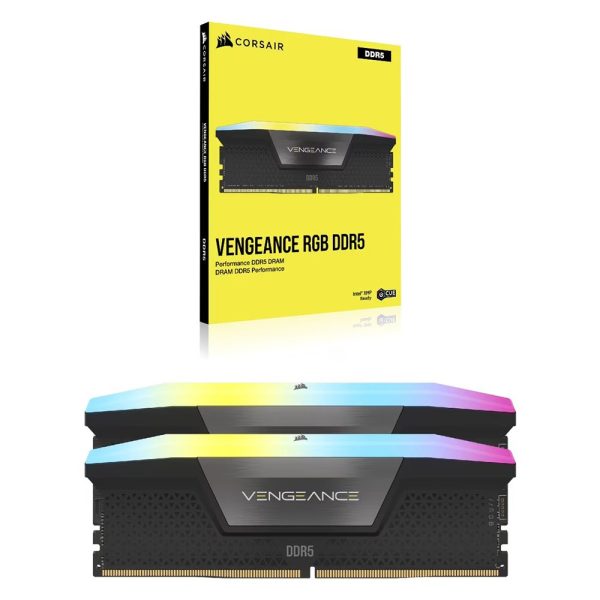 Corsair Vengeance Rgb 32gb 2x16gb 6400mhz Cl30 Intel Xmp 3 0 Amd Expo Ddr5 Ram Cmh32gx5m2b6400z30 5