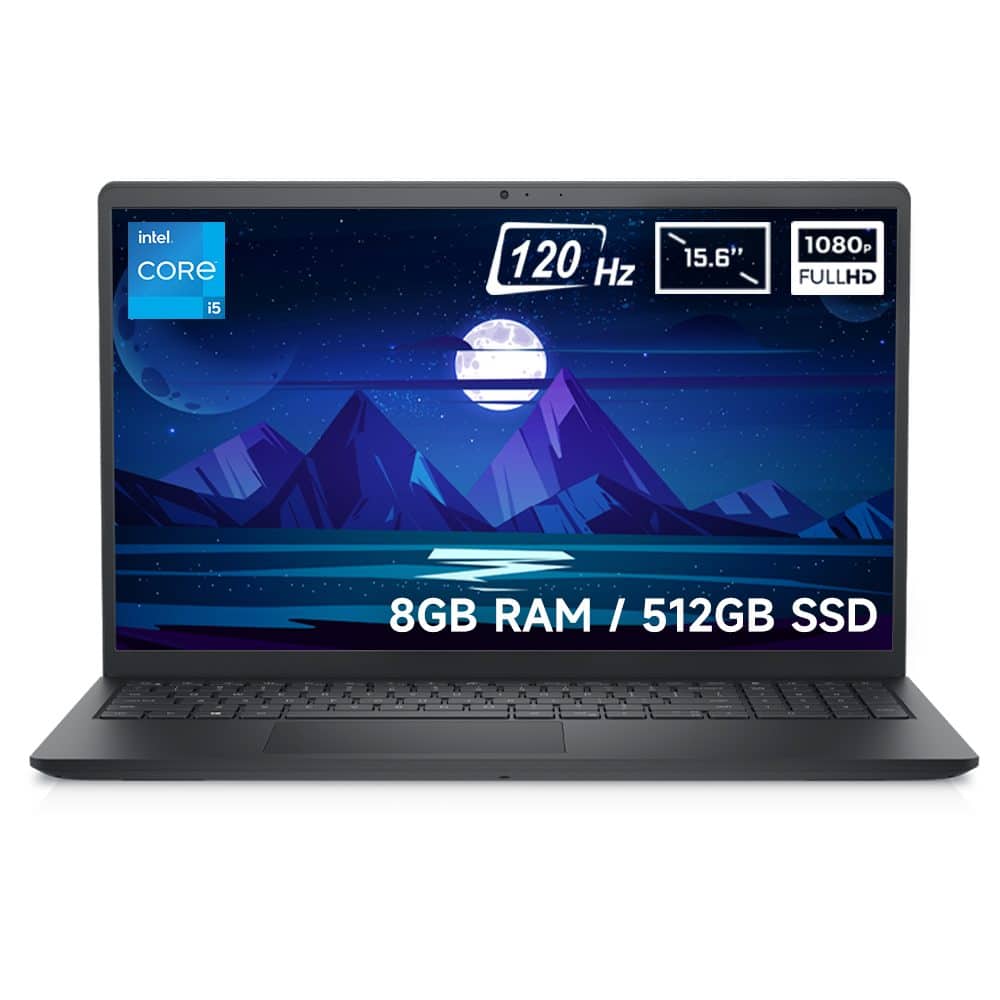 Dell Inspiron 15 3530 Intel Core I5 1334u 8gb Ddr4 512gb Ssd 15 6 Inc Full Hd 120hz Ips Ubuntu Laptop I35303401u Y1