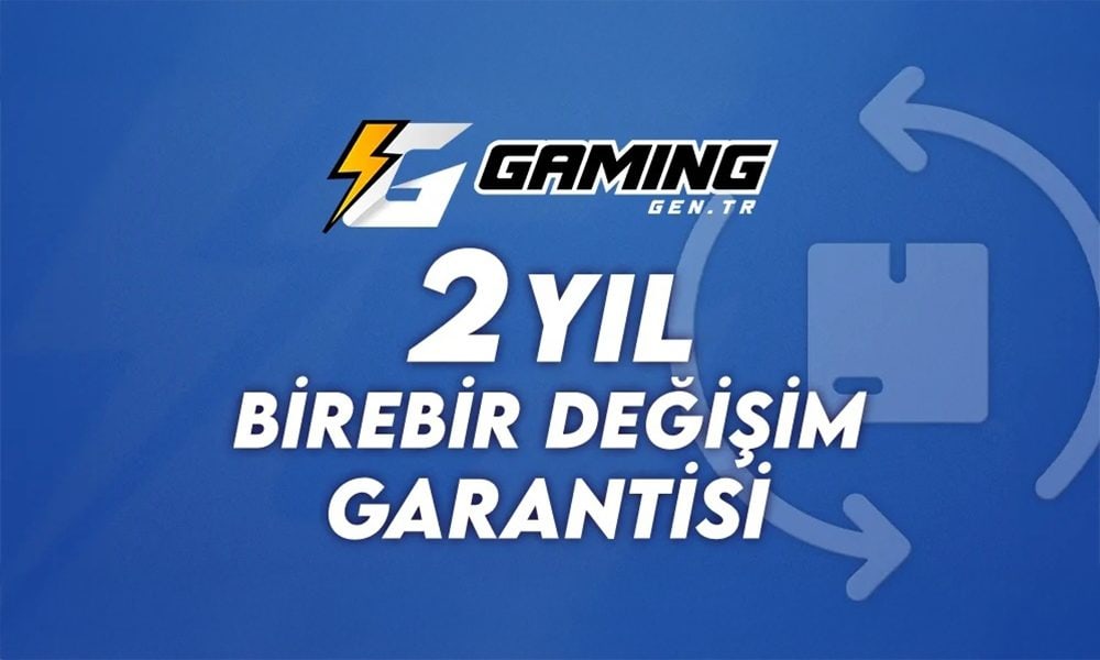 2 Yıl Birebir Değişim Garantisi