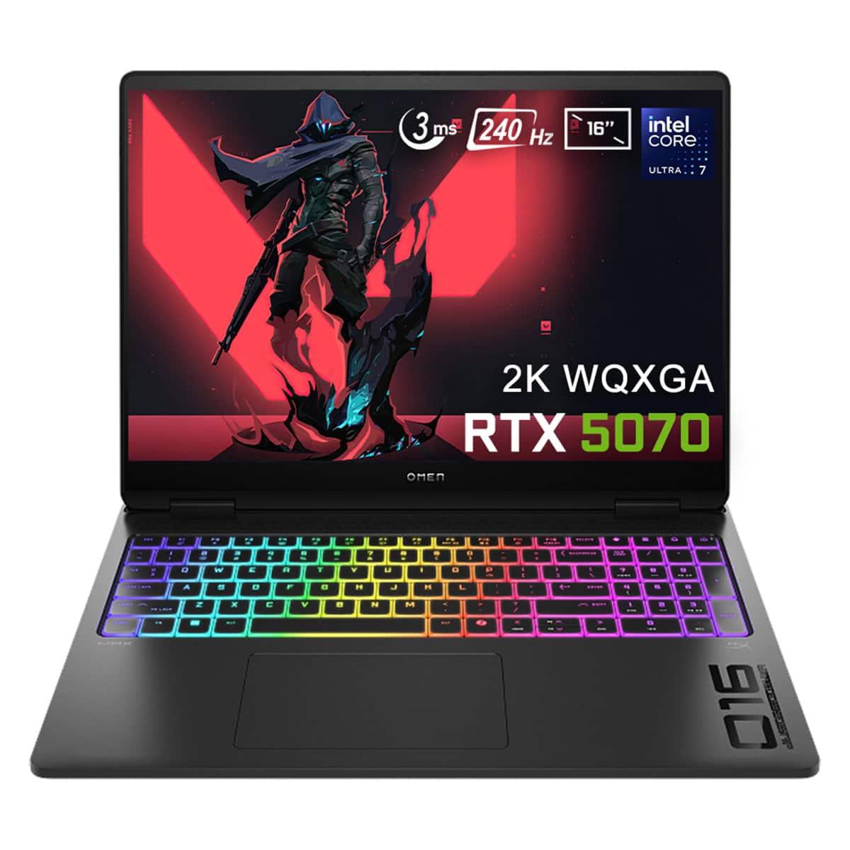 Hp Omen Max 16 Ah0021nt Intel Core Ultra 7 255hx 32gb Ddr5 1tb Ssd Geforce Rtx 5070 8gb 16 Inc 2k Wqxga 240hz 3ms Ips Freedos Gaming Laptop B92qxea Y1