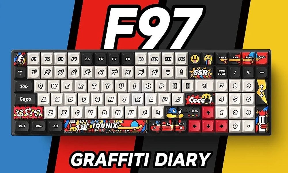 IQUNIX F97 Graffiti Diary Slate