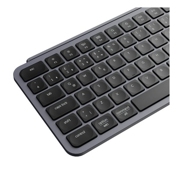 Keychron B1 Pro Ultra Slim Space Gray 75 Kablosuz Mac Uyumlu Turkce Klavye B1p K1 Tr 4
