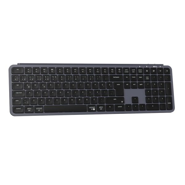 Keychron B6 Pro Ultra Slim Space Gray 100 Kablosuz Mac Uyumlu Turkce Klavye B6p K1 Tr 2