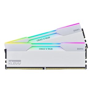 Klevv Cras V Rgb 32gb 2x16gb 6000mhz Cl30 Intel Xmp 3 0 Amd Expo Ddr5 Heatsink Brilliant White Ram Kd5agua80 60a300j 2 Yil Birebir Degisim Garantili 1
