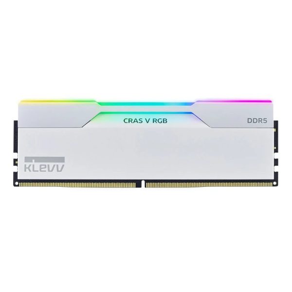 Klevv Cras V Rgb 48gb 2x24gb 7200mhz Cl34 Intel Xmp 3 0 Amd Expo Ddr5 Heatsink Brilliant White Ram Kd5kgud80 72b340j 2 Yil Birebir Degisim Garantili 2