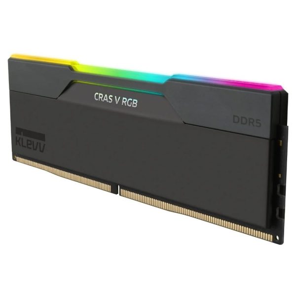 Klevv Cras V Rgb 48gb 2x24gb 7200mhz Cl34 Intel Xmp 3 0 Amd Expo Ddr5 Heatsink Obsidian Black Ram Kd5kgud80 72b340g 2 Yil Birebir Degisim Garantili 4