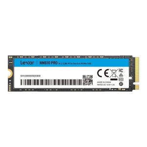 Lexar Lnm610 Pro 2tb Pcle Gen3x4 Okuma 3300mb Yazma 2600mb Sogutuculu M 2 Ssd Lnm610p002t Rnnng 1