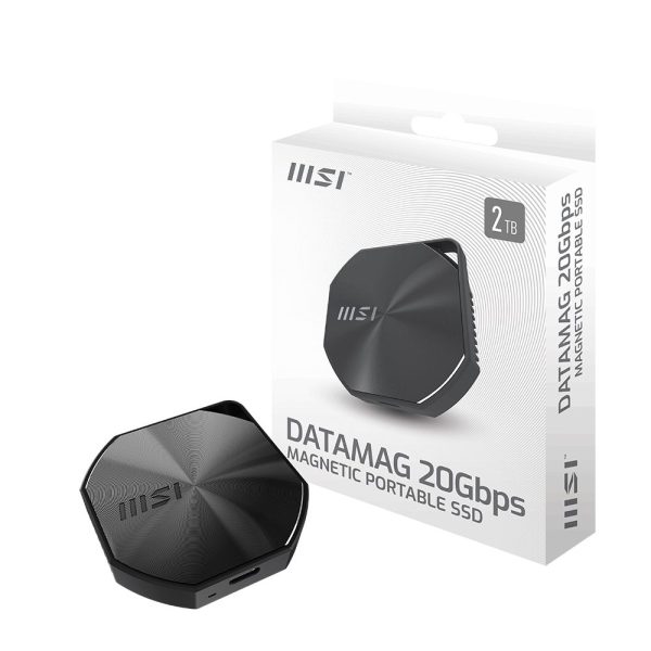 Msi Datamag 20gbps 2tb Usb 3 2 Gen 2x2 Okuma 1600mb Yazma 1500mb Tasinabilir Ssd 14