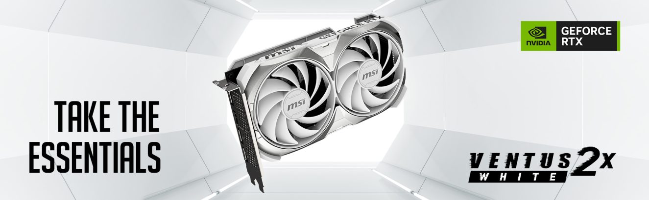 MSI GeForce RTX 4060 VENTUS 2X WHITE 8G OC Ekran Kartı h1