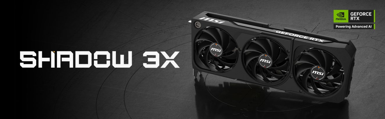 MSI GeForce RTX 5070 TI 16G SHADOW 3X OC 16GB Ekran Kartı 1