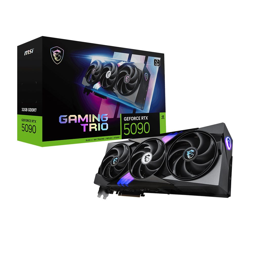 Msi Geforce Rtx 5090 32g Gaming Trio 32gb Gddr7 512 Bit Dlss 4 Ekran Karti Yy1