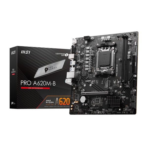 Msi Pro A620m B 6800mhz Oc Soket Am5 M 2 Hdmi Vga 1