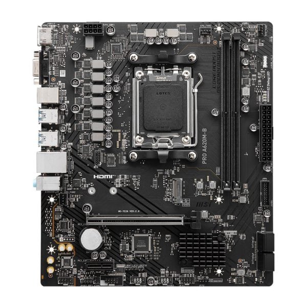 Msi Pro A620m B 6800mhz Oc Soket Am5 M 2 Hdmi Vga 2