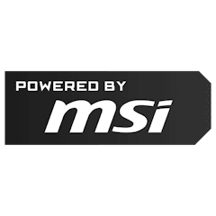 Powered by MSI logosu
