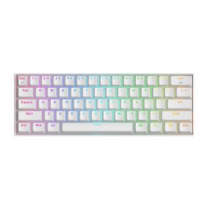 Redragon K530 Pro Draconic 60 Brown Switch Rgb Kablosuz Hotswap Turkce Beyaz Mekanik Gaming Klavye 1