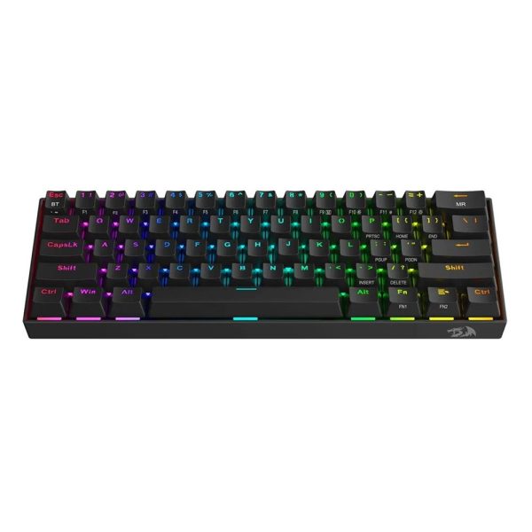 Redragon K530 Pro Draconic 60 Brown Switch Rgb Kablosuz Hotswap Turkce Siyah Mekanik Gaming Klavye 2