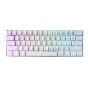 Redragon K630 Dragonborn 60 Blue Switch Rgb Hotswap Turkce Beyaz Mekanik Gaming Klavye 1