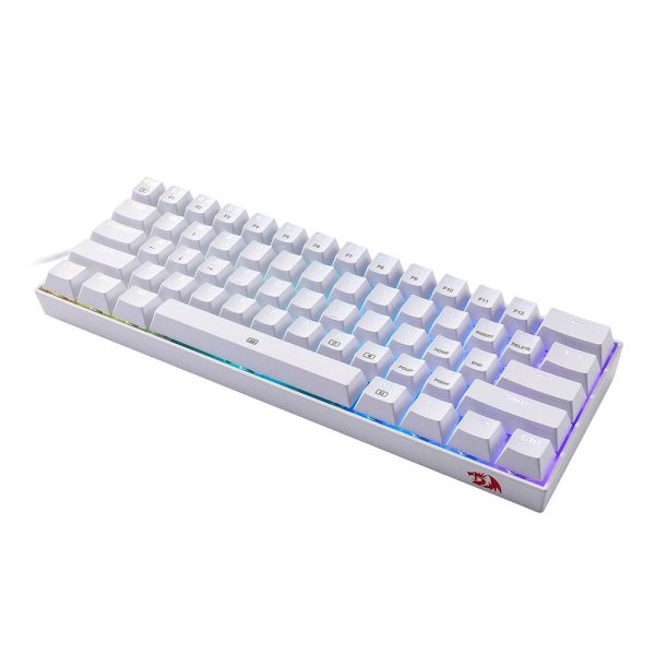 Redragon K630 Dragonborn 60 Blue Switch Rgb Hotswap Turkce Beyaz Mekanik Gaming Klavye 4