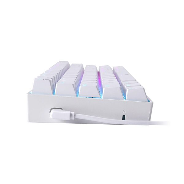 Redragon K630 Dragonborn 60 Blue Switch Rgb Hotswap Turkce Beyaz Mekanik Gaming Klavye 6