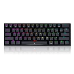 Redragon K630 Dragonborn 60 Blue Switch Rgb Hotswap Turkce Siyah Mekanik Gaming Klavye 1