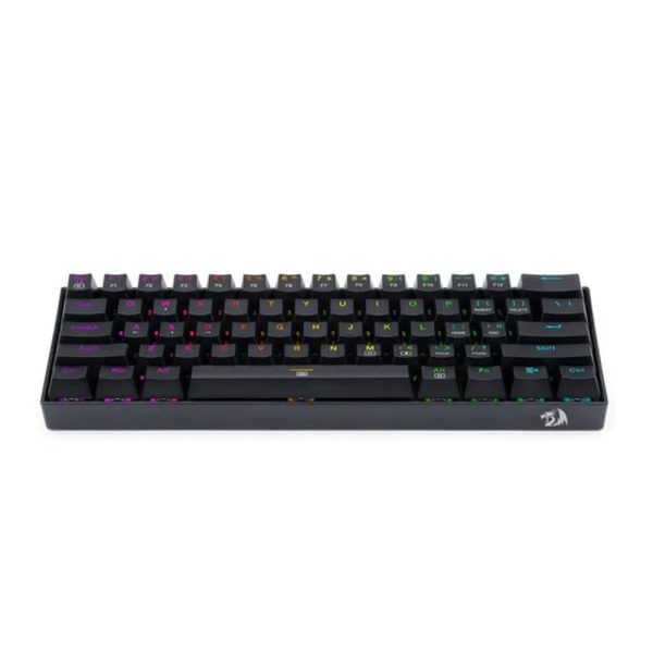 Redragon K630 Dragonborn 60 Blue Switch Rgb Hotswap Turkce Siyah Mekanik Gaming Klavye 2