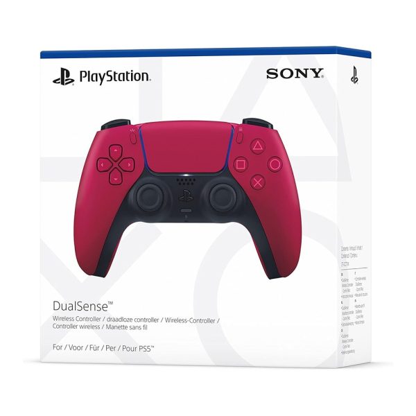 Sony Dualsense Kablosuz Ps5 Oyun Kolu Cosmic Red Resmi Distributor Garantili 4