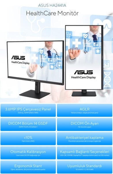 HA2441A ASUS HA2441A Monitör H2