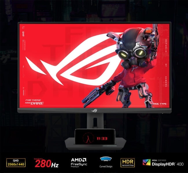 ROG Strix XG32WCMS ASUS ROG Strix XG32WCMS Gaming Monitör H3