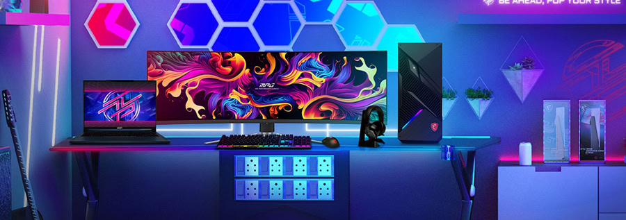 MSI MPG 491CQPX QD-OLED Gaming Monitör H20
