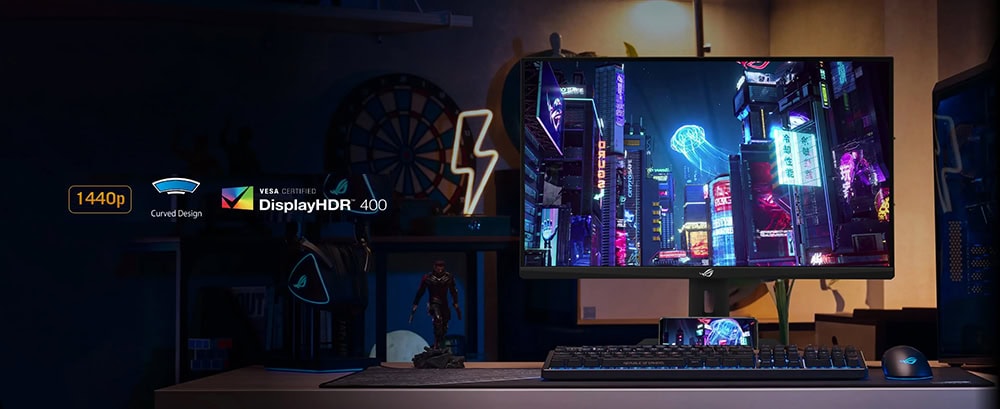 ROG Strix XG27WCMS ASUS ROG Strix XG27WCMS Gaming Monitör H4