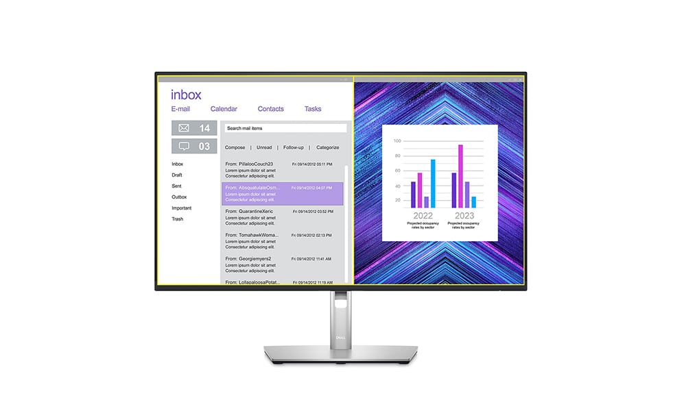 Dell Display Manager ile gelişmiş çoklu görev