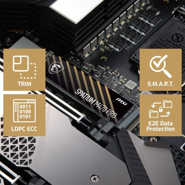 MSI SPATIUM M470 PRO 1TB M.2 SSD H4